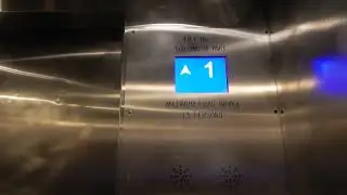 Bottom feeder: Johns Perry mod. Otis Traction elevator at RMIT Building 91 Carpark, Melb, VIC