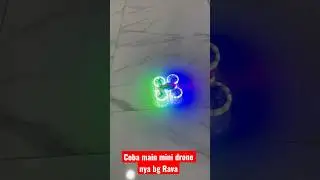 Coba main drone cleair 003 led nya Bg Rava.. #drone #dronecleair003 #droneled #bocilyangmain