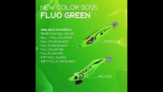 Eging ai Cefalopodi DTD Green Fluo