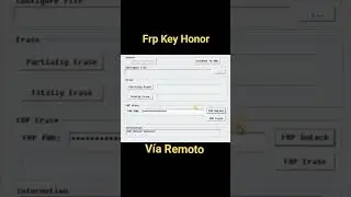 Frp Key Para Equipos Honor V&iacute;a Remoto #suscribete @YouTube #viral #frp
