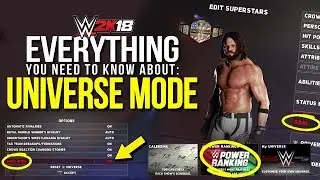 WWE 2K18: Universe Mode Preview (New Features, Goals, Promo Engine 2.0 & More)