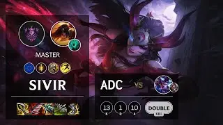 Sivir ADC vs Vayne - EUW Master Patch 10.24