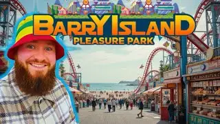 001 - Visiting BARRY ISLAND pleasure park, the BEACH and ARCADES