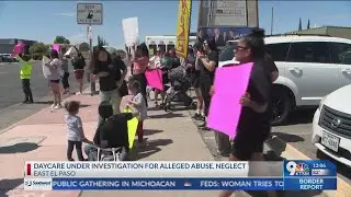 Protest breaks out after viral social media post of alleged abuse at local daycare