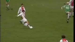 Goal! Wim Jonk. 22.12.1991. Ajax - Feyenoord