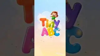 ABC Song for Kids III Fun Alphabet Song A-F | TinyABC #abc #shorts #alphabet #kids