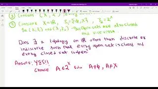 Topology-6 (Examples of Open and Closed Sets)