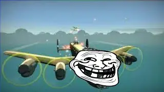 when you land with 1 wheel in Bomber Crew