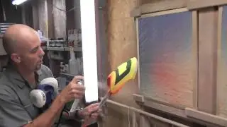 Painting your heli canopy with a spray can