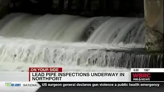 Lead pipe inspections underway in Northport