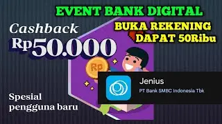 BONUS 50Ribu💸Spesial Pengguna Baru | Aplikasi Bank Digital 2026