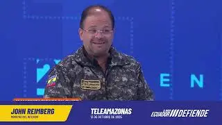 Entrevista Ministro del Interior John Reimberg en Teleamazonas.