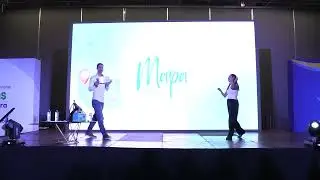 El backpack del amor. Evan Lemoine y Fernanda Gómez