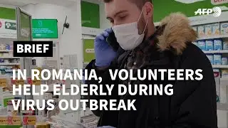 Coronavirus: in Romania, network of volunteers help most vulnerable get essential supplies | AFP