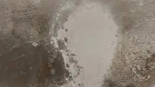 Flyover of Tombaugh Regio, Pluto