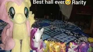 Best hall ever MLP rarity sunset shimmer and Apple Jack lilly blossom sunny starscalp flauttershy 