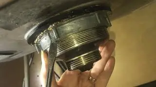 kitchen sink nut locknut (REMOVAL) &ldquo;tricky