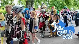 Cosplay Parade at NärCon Summer 2024