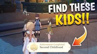 How To Complete Second Childhood Achievement | Their Childhood - Genshin Impact Guide