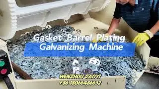 Gasket Barrel Plating Galvanizing Machine