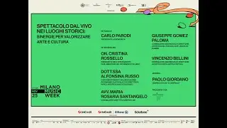 Spettacolo dal vivo nei luoghi storici: sinergie per valorizzare arte e cultura