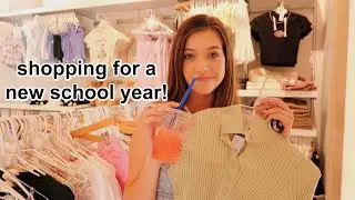 BACK TO SCHOOL CLOTHES SHOPPING!! VLOG