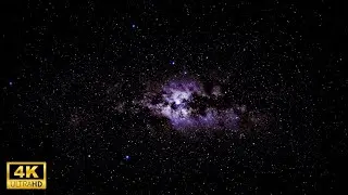 Floating in the Universe ✦ Drift Through the Cosmos | 4K Infinite Starfield Screensaver (No Sound)