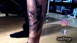 Azog Tattoo by Oliver St&ouml;ckert 