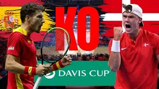 Espa&ntilde;a sufre&hellip; y Collignon sorprende 🔥 | Copa Davis 2025