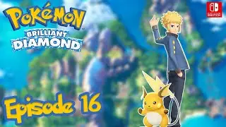 Pok&eacute;mon Brilliant Diamond Gameplay Walkthrough Part 16 - Sinnoh Region Chimchar (Nintendo Switch)
