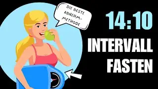 Intervallfasten 14:10 &ndash; Die beste Methode zum Abnehmen?🔥🤔