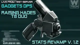 DCUO Stats Revamp 1.2 Raising Hades Duo AM3 T8 (Gadgets Dps) TEST SERVER