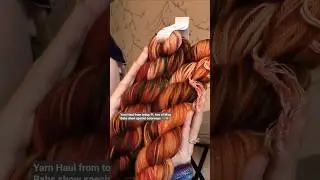 Rhinebeck special show color ways from Miss Babs yarn 🤩🍂☀️ @MissBabsHandDyedYarns #knitting #fyp