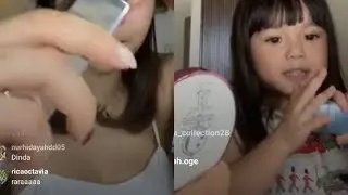 BIKIN SALFOKK ! Lihat lucunya Gempi saat Gisel Live Instagram.