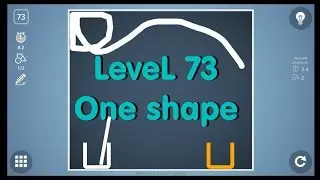 Brain It On! Level 73 ♕ One shape ♕