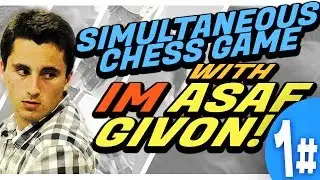 playing a simultaneous chess game vs students! #1