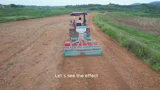 Yongxiang Pneumatic Air Seeder Rice Seeding On Dry Field ,the Rice Also Grows Vigorously @air seeder