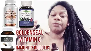 A Unity Moment (Herbal Supplements & Vitamins I take to build my immune system up) Ginger Blackseed