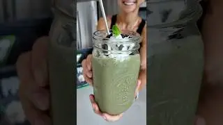 Mint Cookies & Cream Protein Shake #vegan