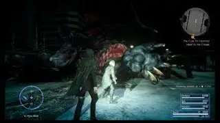 FINAL FANTASY XV/ Behemoth King boss fight (Normal)