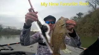 RUNCL Heroism Bait caster reel Review/Torture Testing with 5 Lb Smallmouth Bass!!