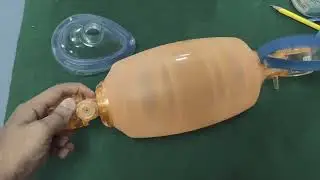 Face Mask and AMBU Bag Parts, Uses and Technique by Anesthesia Technologist || MWM Medical
