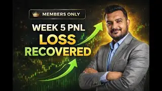 Week 5 P&L Review | No Big Profit, But Big Lesson | Discipline Over Profits (Real Trading Journey)