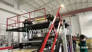SPC flooring making machine