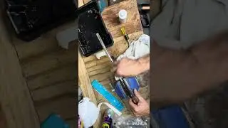 Beginners golf club grip replacement.