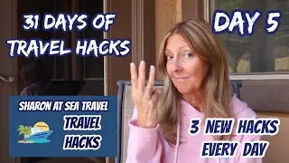 31 days of Travel Hacks | Packing Tips | Day 5 | Sharon at Sea Travel