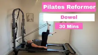 Pilates Reformer Dowel Class