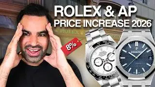 AP & Rolex Just Raised Prices in 2026 / Here&rsquo;s What It Really Means