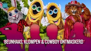 De Klompen, Beunhaas en Cowboy ontmaskerd! 😱 | MASKED SINGER 2025 #4