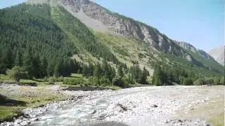 Bords de l'Ubaye &agrave; Maljasset